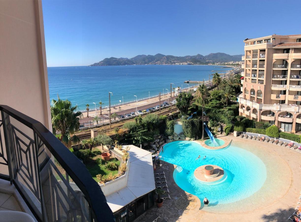 Cannes Apartment With Sea View, Aircondition And Parking Exteriör bild