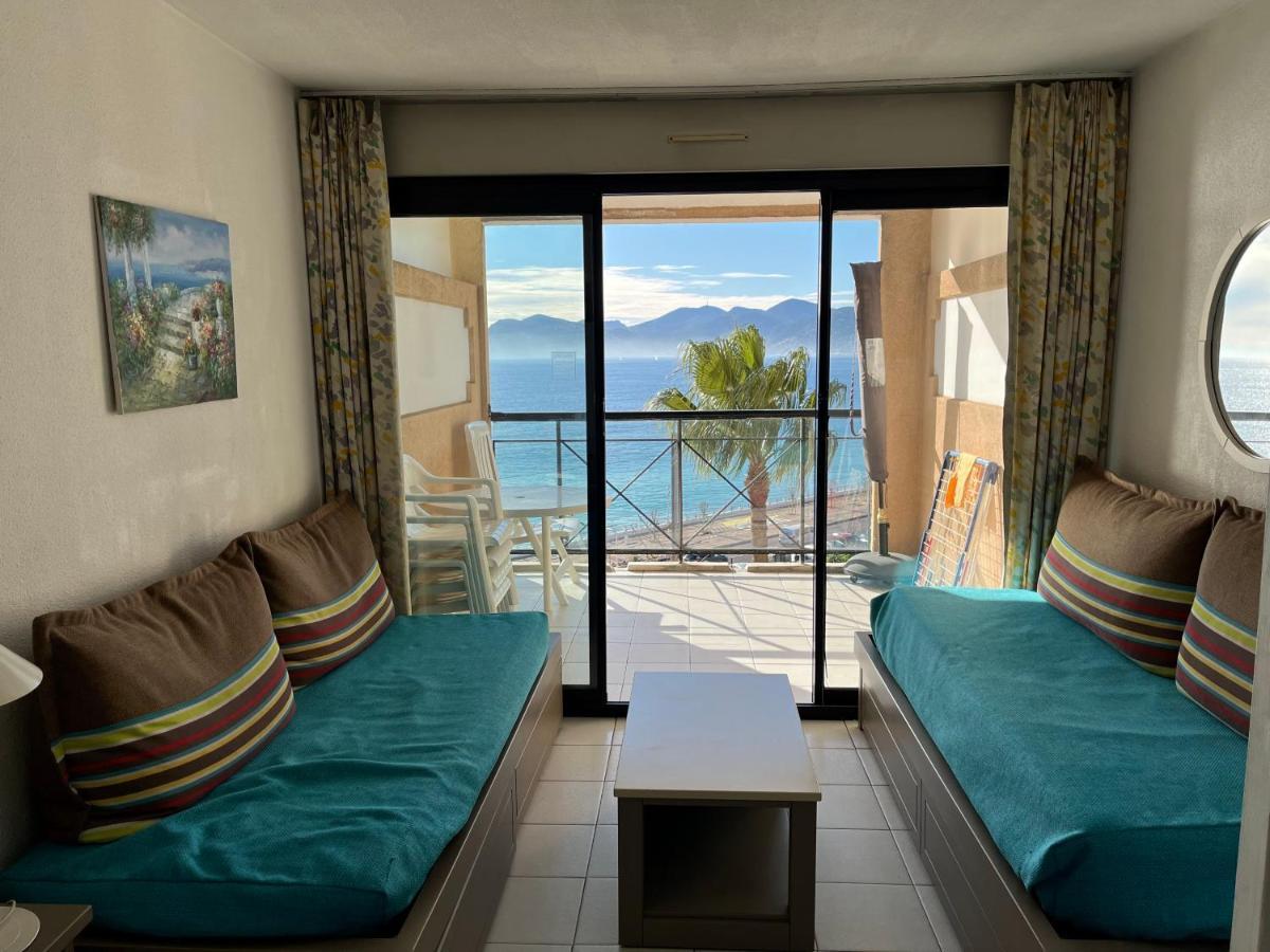 Cannes Apartment With Sea View, Aircondition And Parking Exteriör bild