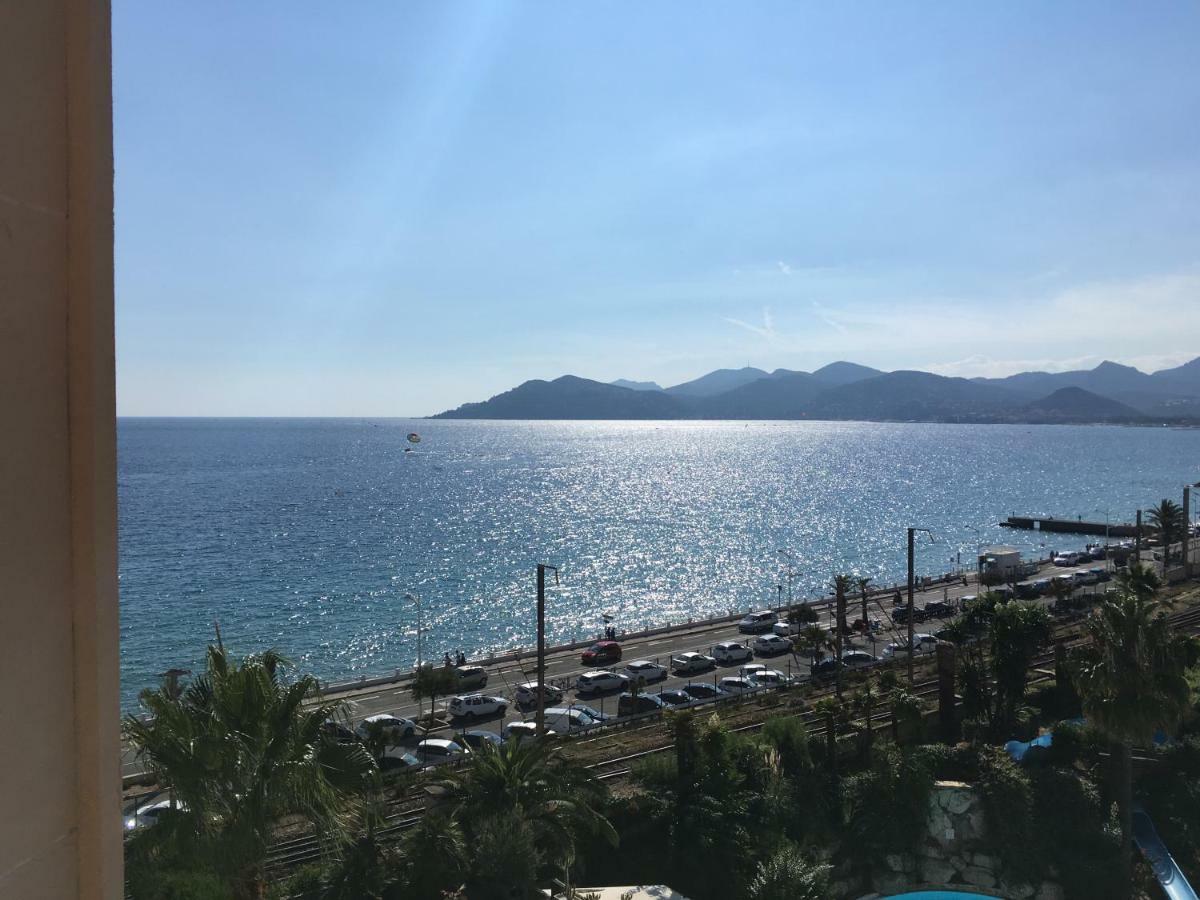 Cannes Apartment With Sea View, Aircondition And Parking Exteriör bild